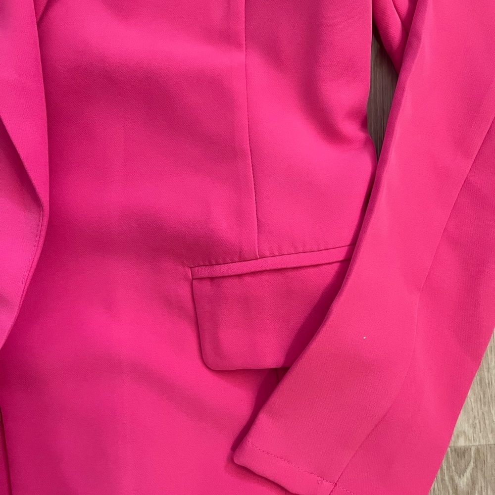 Vibrant Fuchsia Women's Blazer - Picture 4 of 4